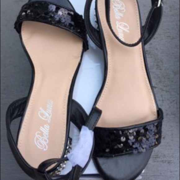 1 Pair Left! Elegant Sparkle Heels - Picture 4 of 7